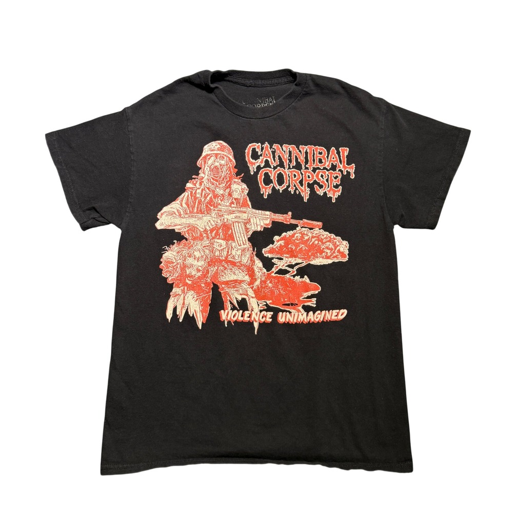 Cannibal Corpse Violence Unimagined Follow The Blood Black Band T-Shirt Medium